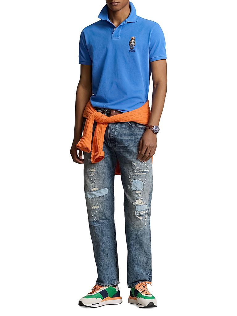 Ralph Lauren Mesh Short-Sleeve Polo Shirt