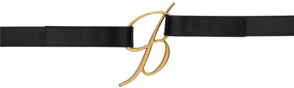 【関税込み】Blumarine ゴールド B モノグラム ベルト Belt In Metal With B Monogram | Blumarine