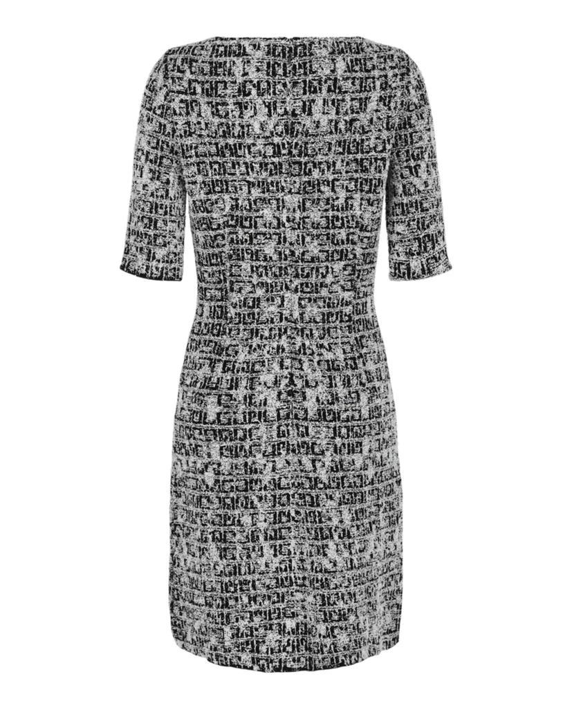 tie side midi dress El Beige Print One Shoulder Dress S