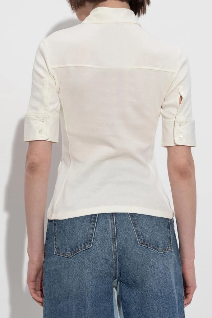 Chloé Cotton polo shirt with pockets 4