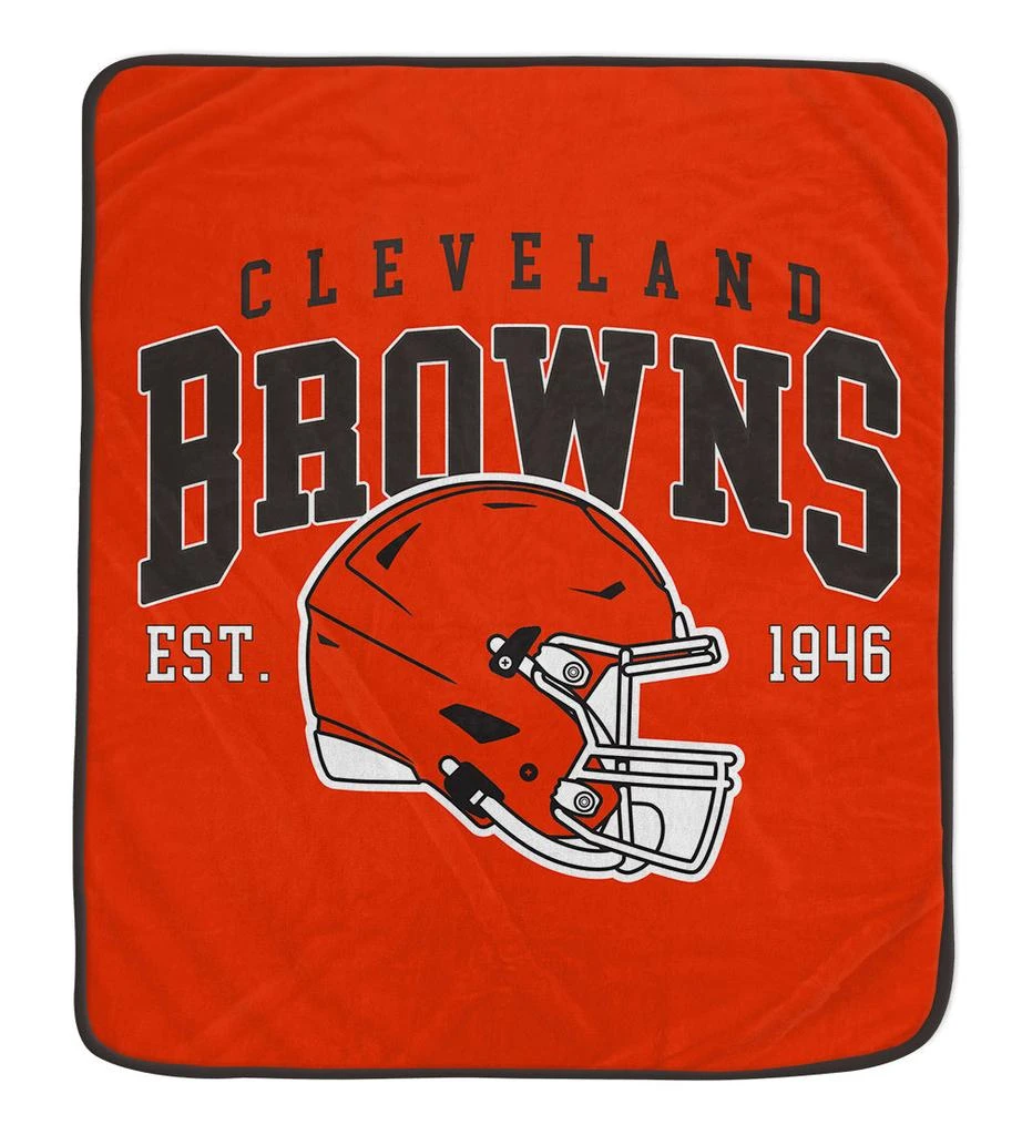 Pegasus Sports NFL Team Vintage Helmet Fleece Throw 2