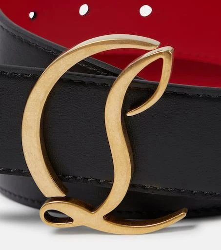 Christian Louboutin CL logo leather belt 3