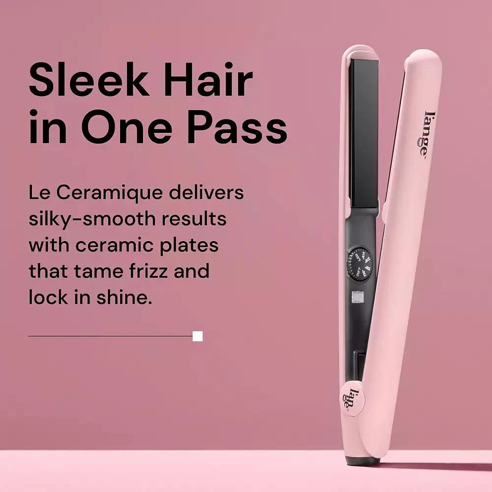 L
ange Professional Hair Le Ceramique 1-Pass Flat Iron 10