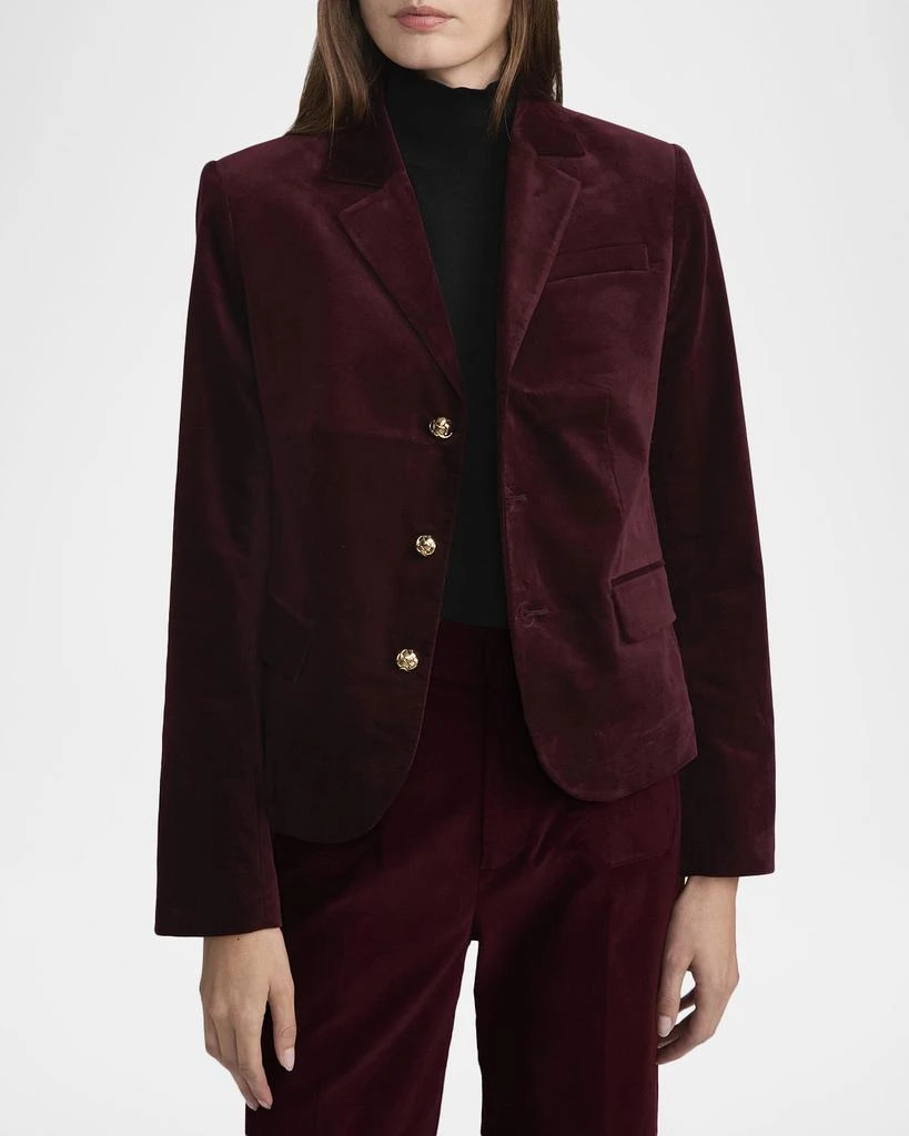 FRAME The Velvet Smart Blazer 4