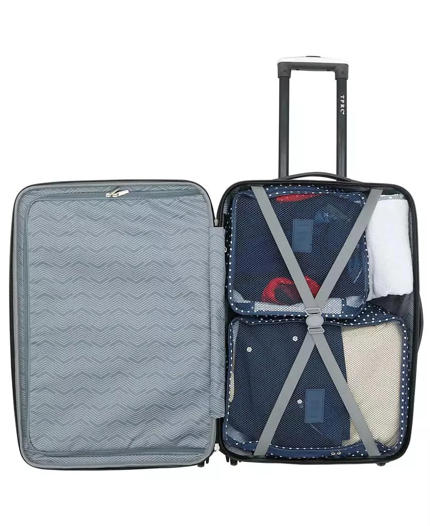 Travelers Club 3-Pc. Shannon Spinner Expandable  Luggage Set 11