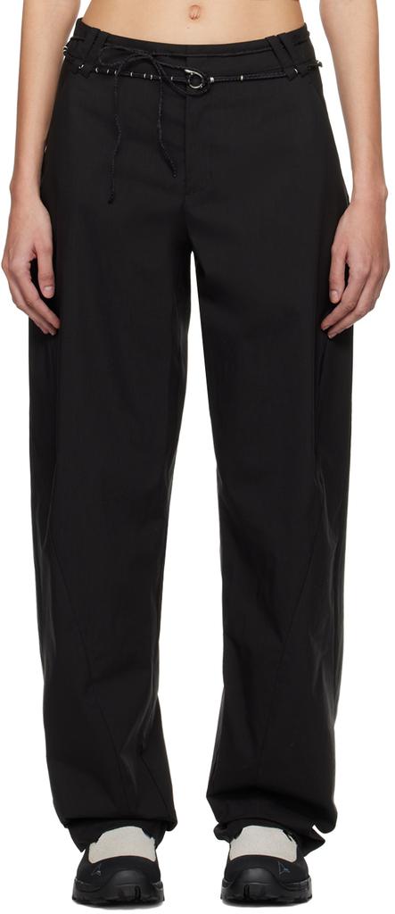 Hyein Seo SSENSE Exclusive Black Trousers