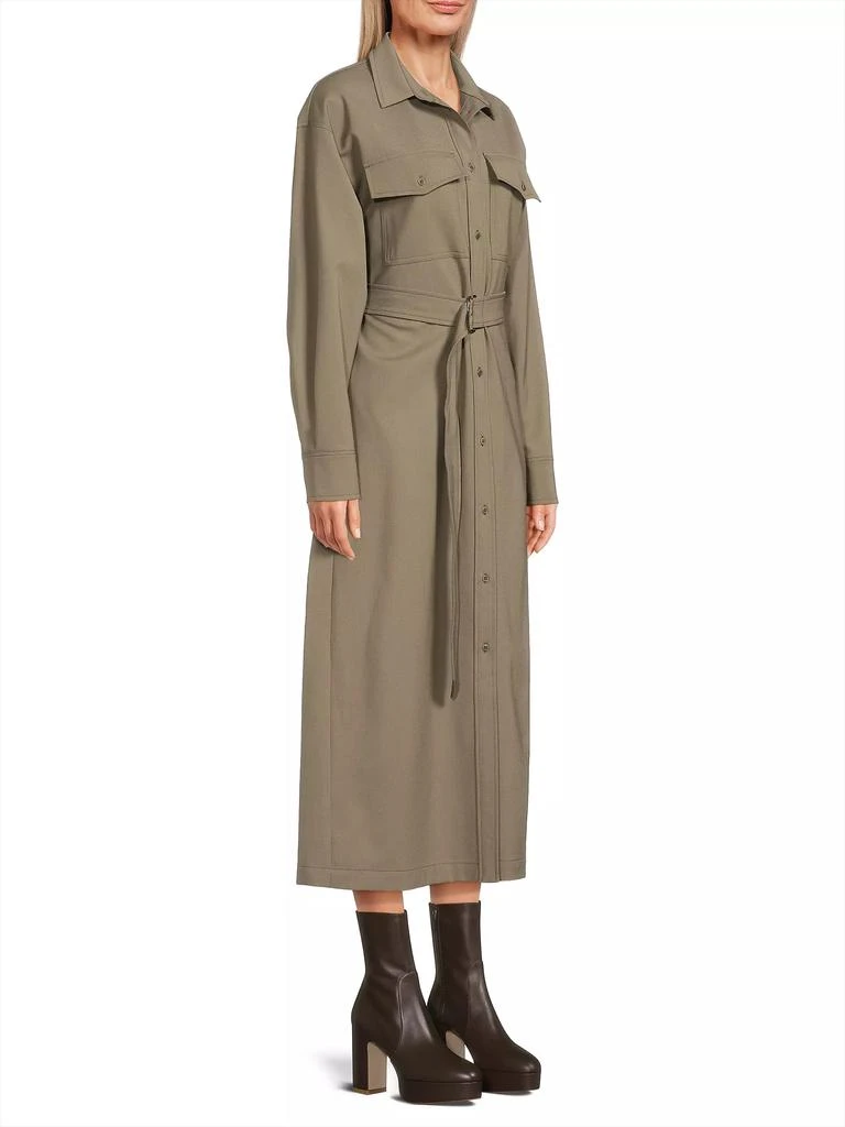 Weekend Max Mara Clown Belted Midi Shirtdress 4