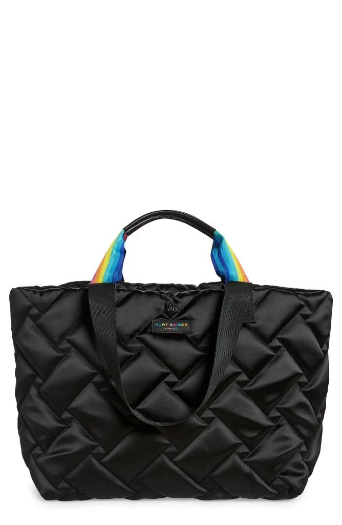 Kurt Geiger Quilted Shopper 1
