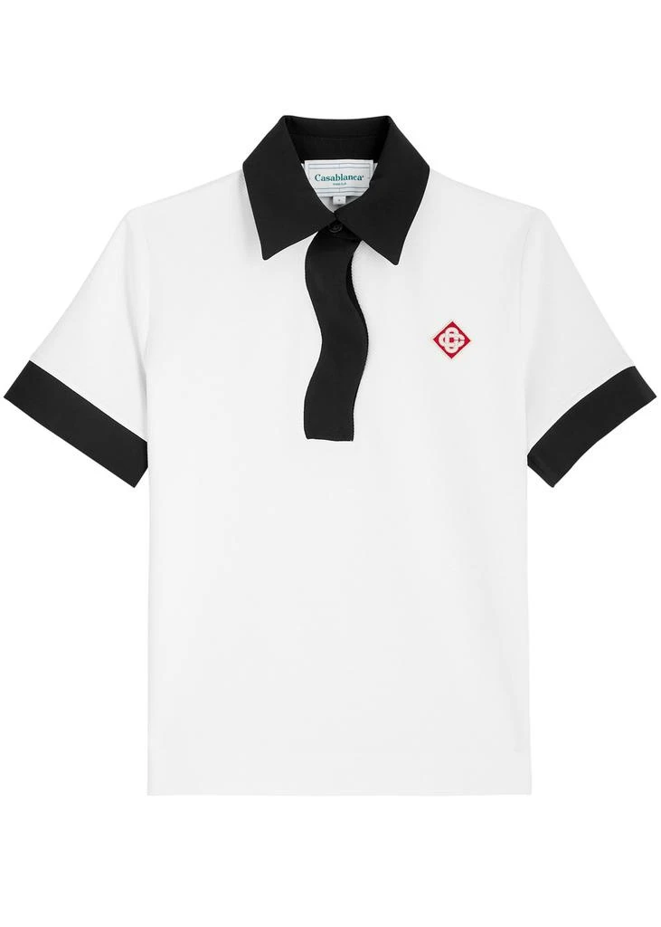 Casablanca Memphis jersey polo shirt  1