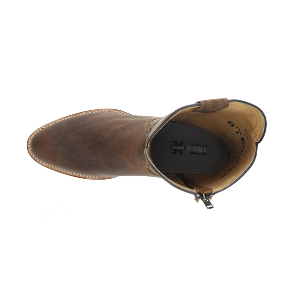 STETSON Rancher Zip Round Toe Cowboy Boots 4