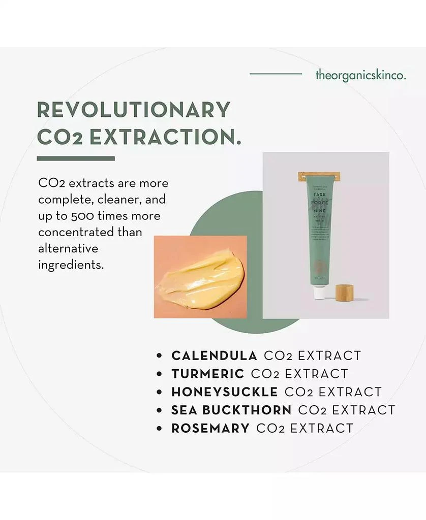 The Organic Skin Co. Force Nine Calming Cream & Organic Face Moisturizer | Calming Calendula Cream For Sensitive & Irritated Skin | For Men and Women 5