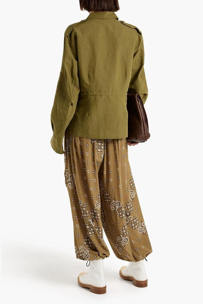 PETAR PETROV Mue linen and cotton-blend jacket 3