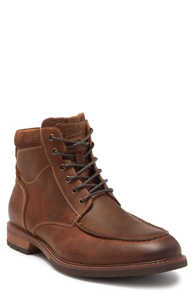 Florsheim Chalet Leather Moc Toe Side Zip Boot 1