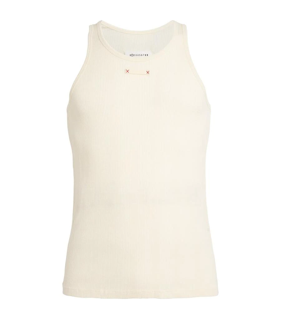 MAISON MARGIELA Cotton-Lyocell Tank Top 1