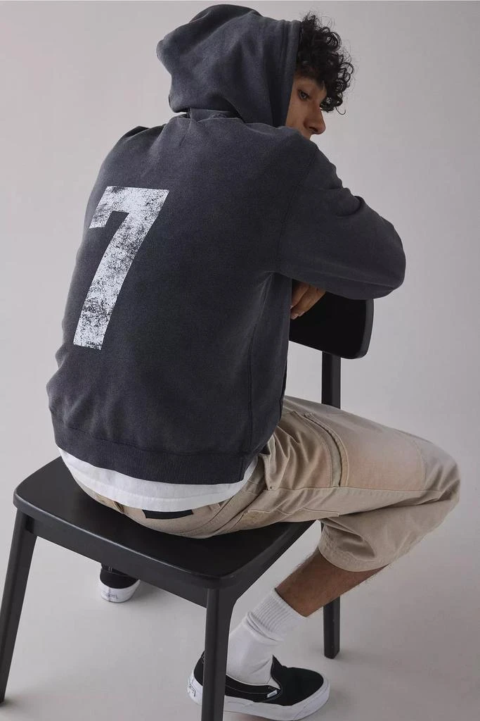 BDG BDG Bonfire Graphic Full Zip Hoodie Sweatshirt 4