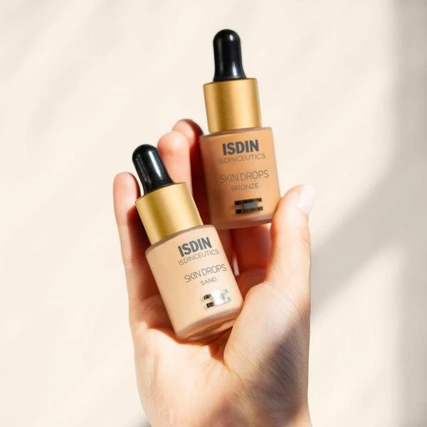 ISDIN ISDINCEUTICS Skin Drops Full Coverage Lightweight Liquid Foundation 0.5 fl. oz (Various Shades) 2