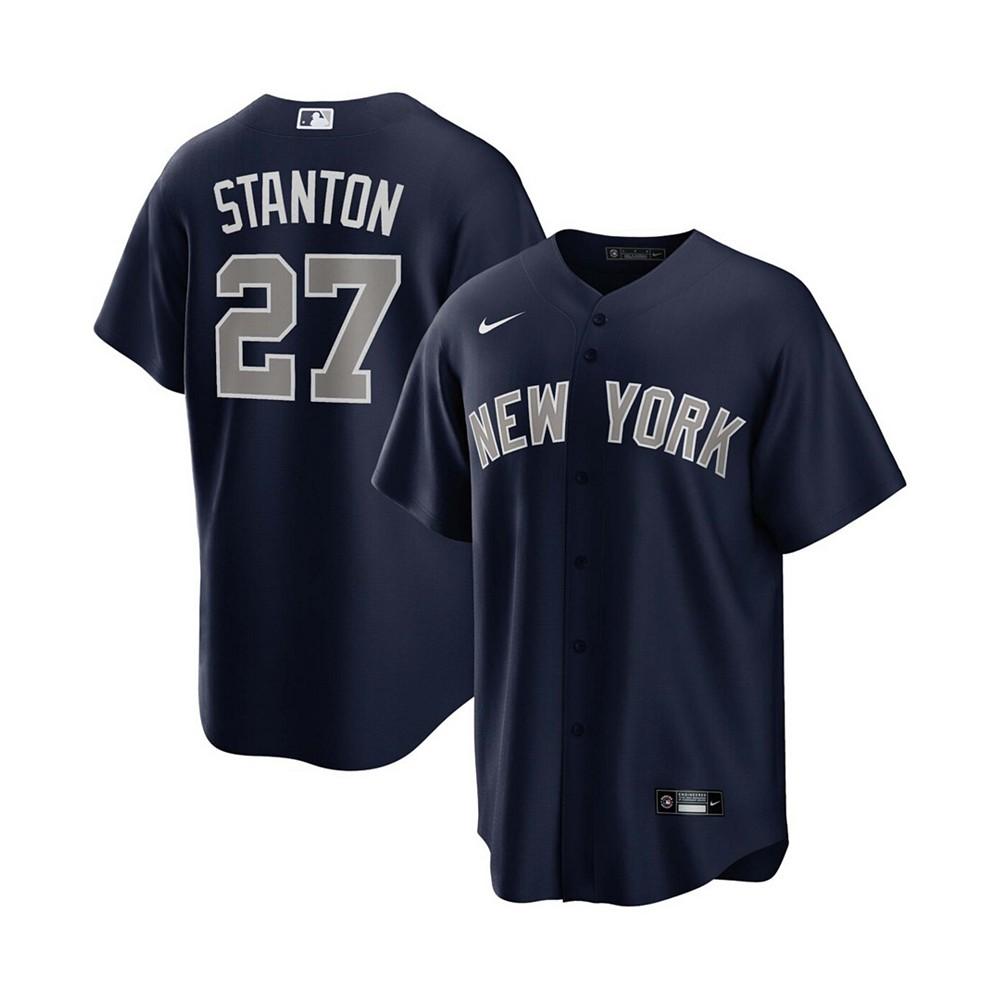 Nike Men's Giancarlo Stanton Navy New York Yankees Alternate Replica Player Jersey