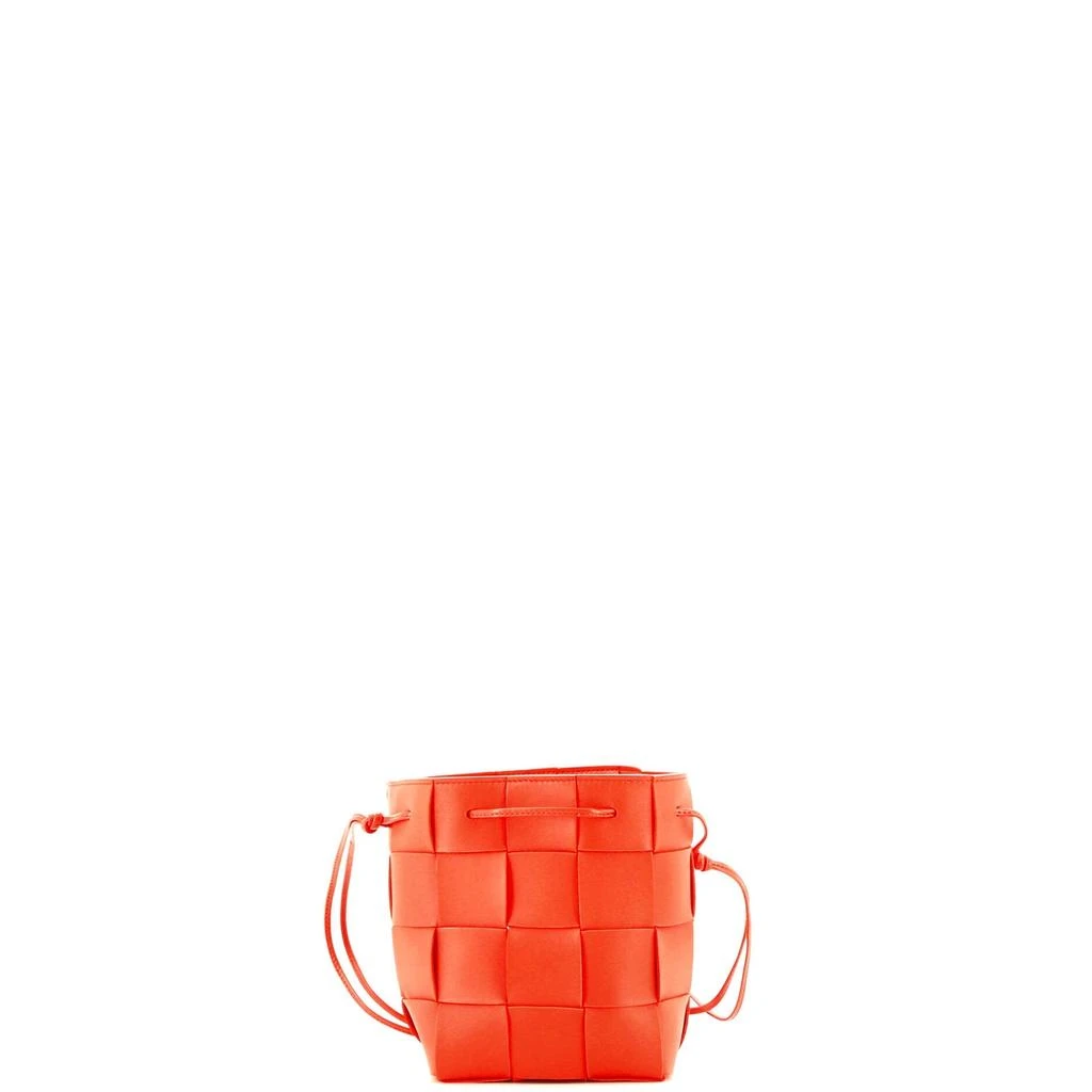 Bottega Veneta Cassette Bucket Bag Maxi Intrecciato Leather Small 3
