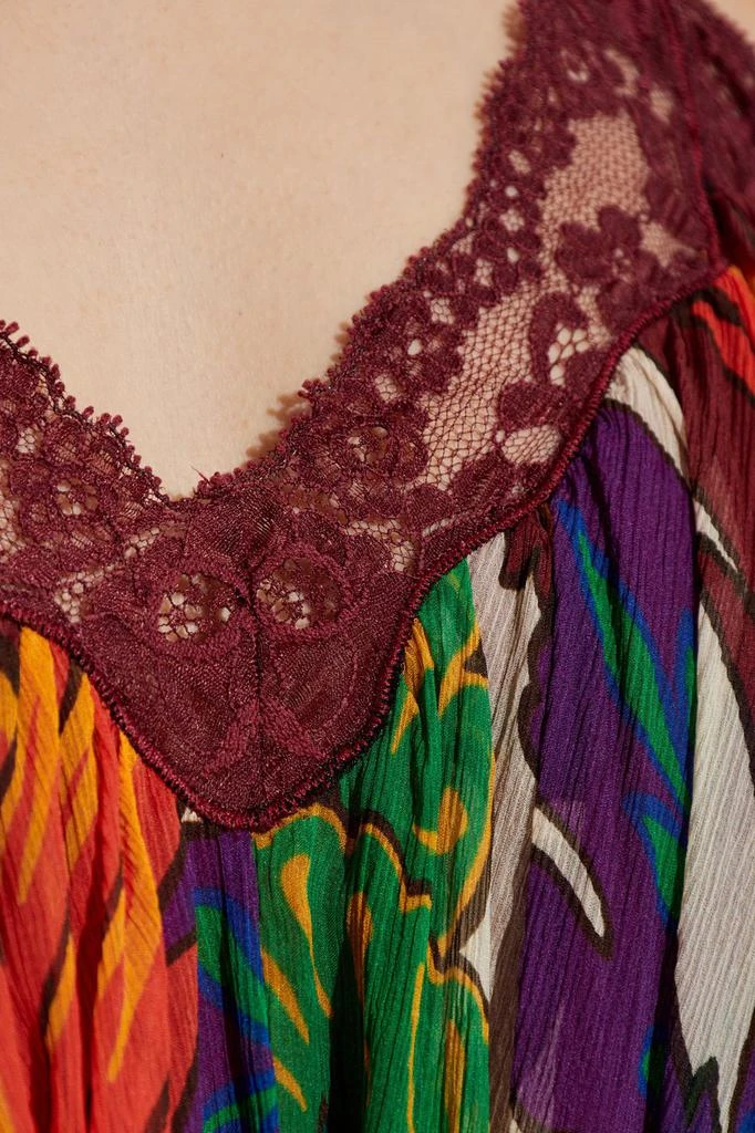 ETRO Etro Lace-Trim Sleeveless Dress 5