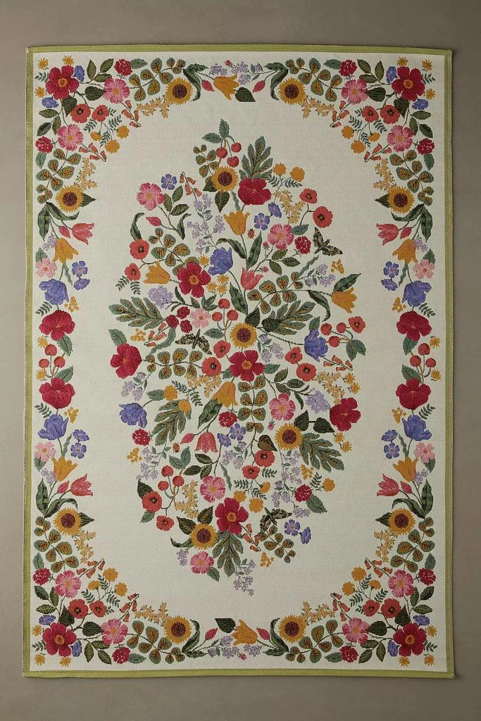 Loloi Rifle Paper Co. X Loloi Blossom Performance Rug 1