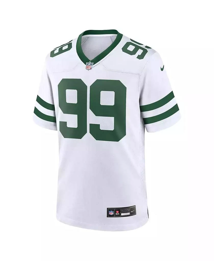 NIKE Men's Will McDonald IV Legacy White New York Jets Game Jersey 3