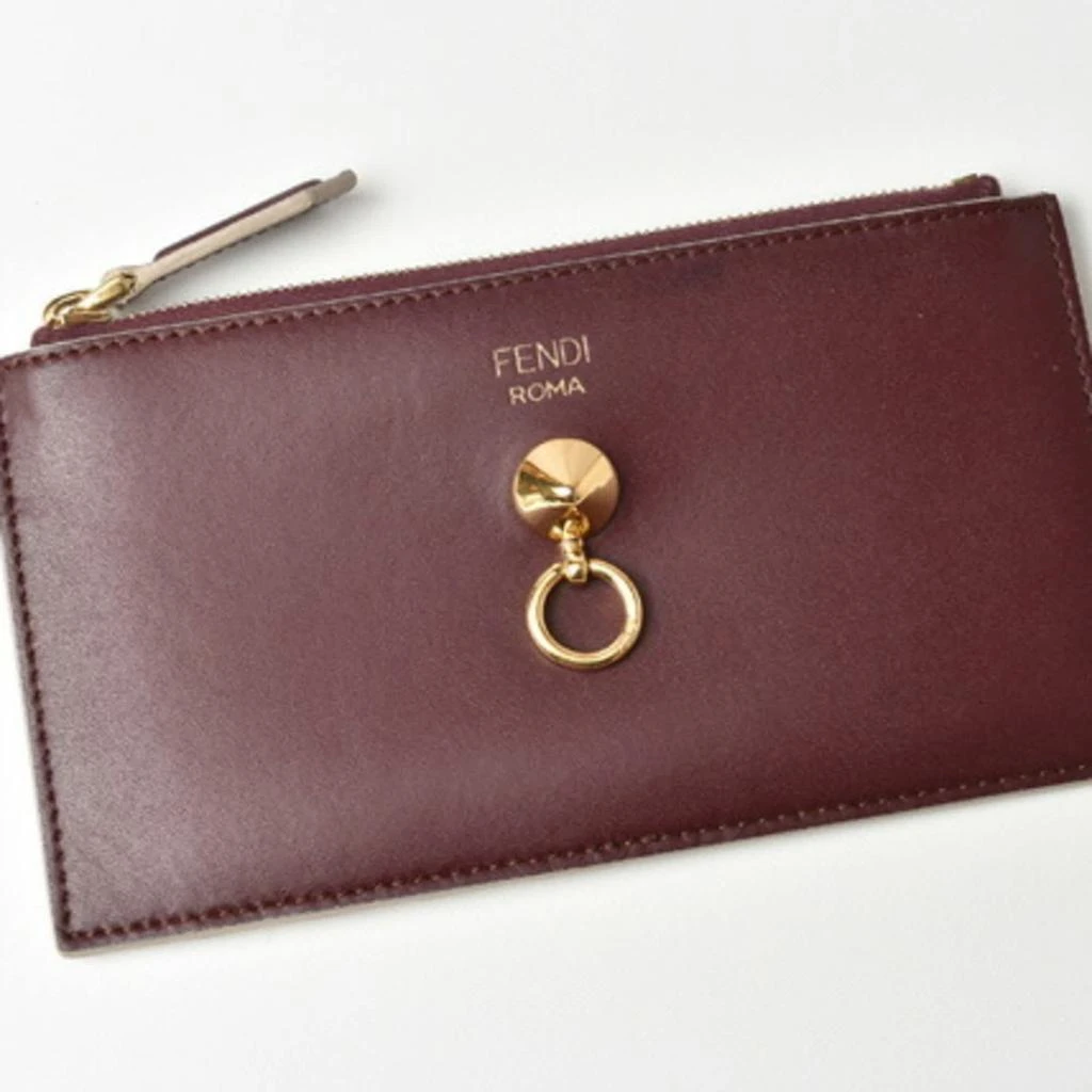 Fendi Leather Coin Purse/Coin Case (Pre-Owned) 2