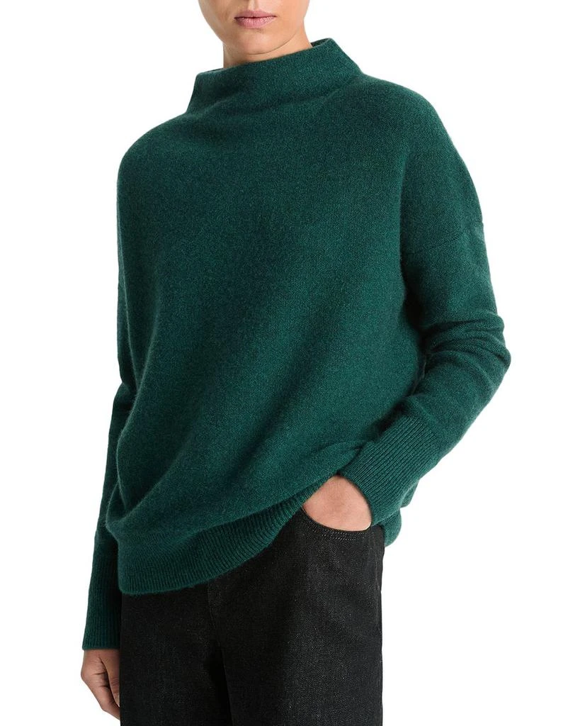 Vince Boiled Cashmere Funnel Neck Sweater 4