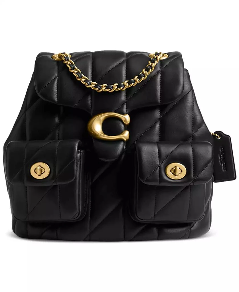 Coach Tabby Leather Backpack 1