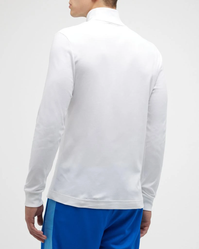 Lacoste Men's Organic Cotton-Stretch Turtleneck T-Shirt 4