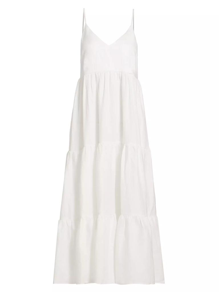 Pour Les Femmes Claudia Spaghetti Strap Dress