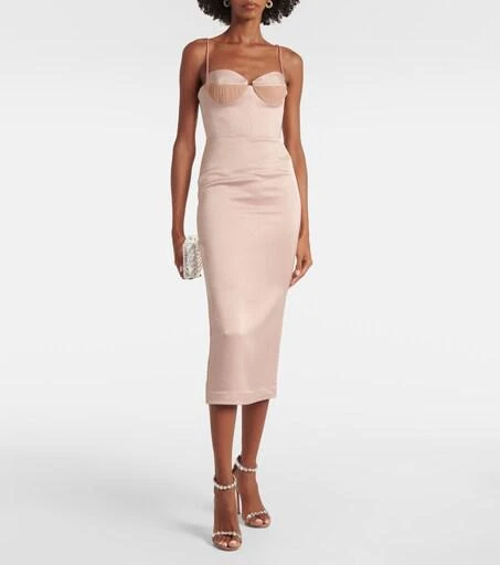 white christmas dresses Strapless Sweetheart Dress in Satin Crepe main image 1
