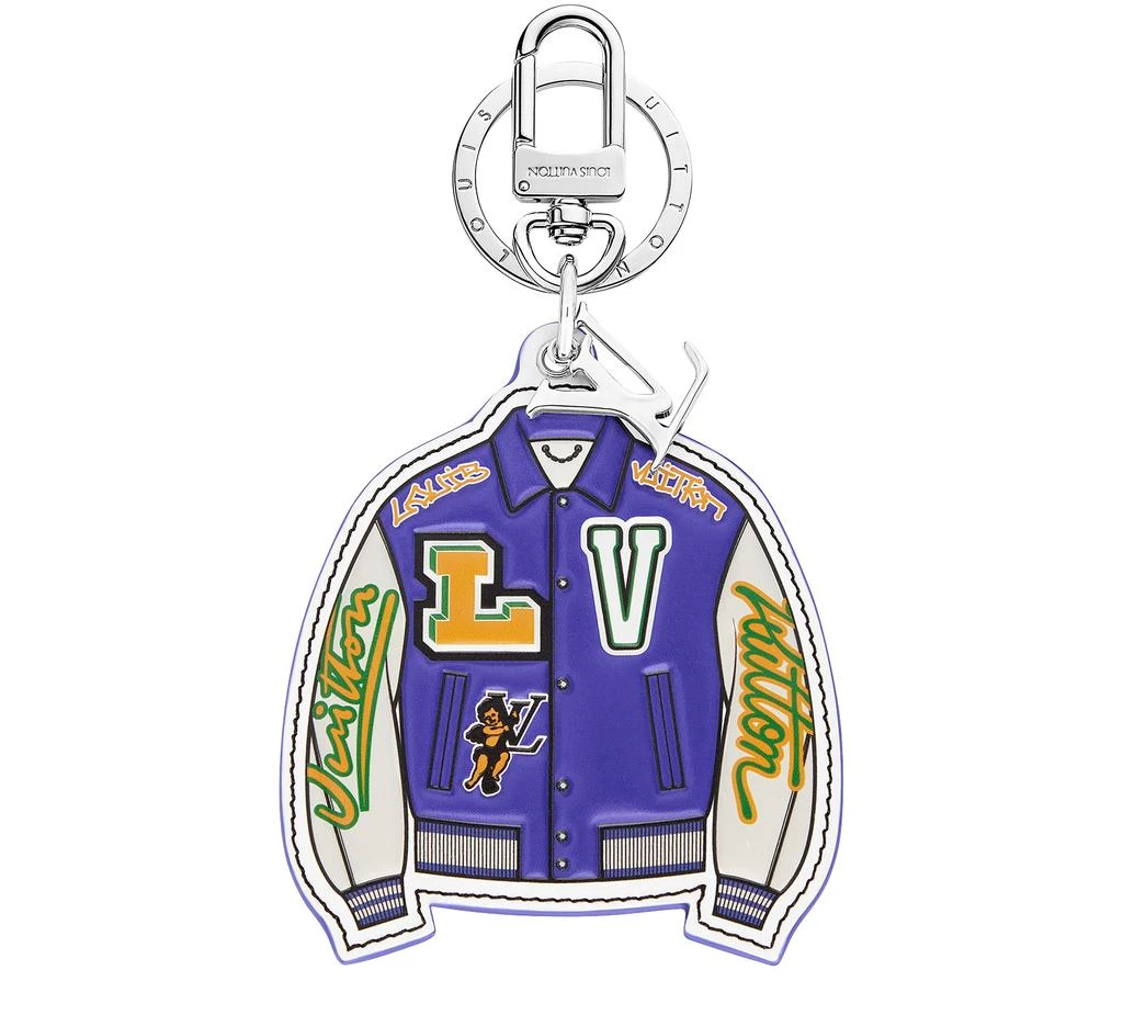 Louis Vuitton LV Varsity Jacket Illustre Bag Charm & Key Holder 2