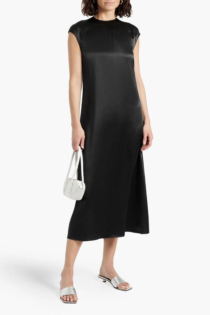 Loulou Studio Dola silk-satin midi dress 2