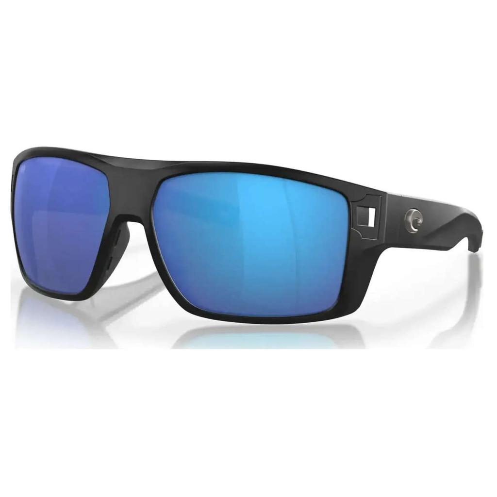 Costa Del Mar Costa del Mar Men's Black Rectangular Sunglasses