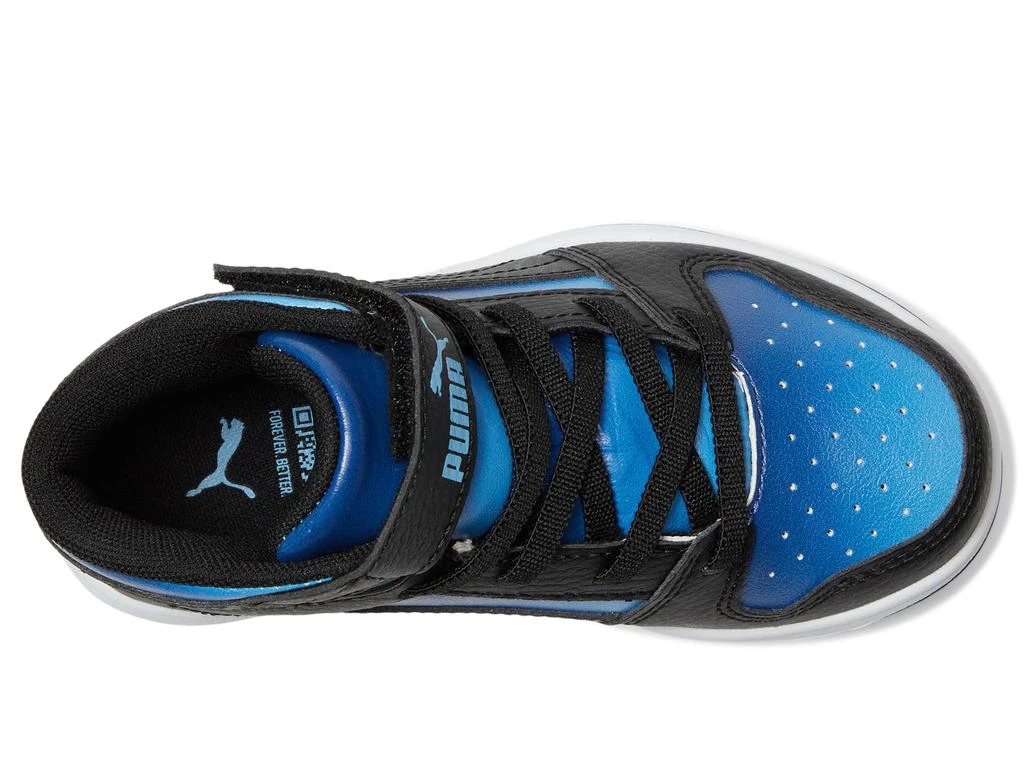 Puma Rebound Layup Mid Hook And Loop (Little Kid) 2