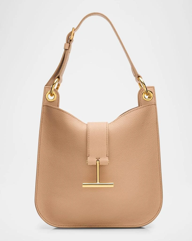 Tom Ford Tara Small Hobo Crossbody in Grained Leather 1