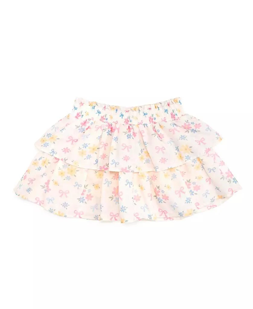 Sweet Wink Big Girls Sweet Floral Skort