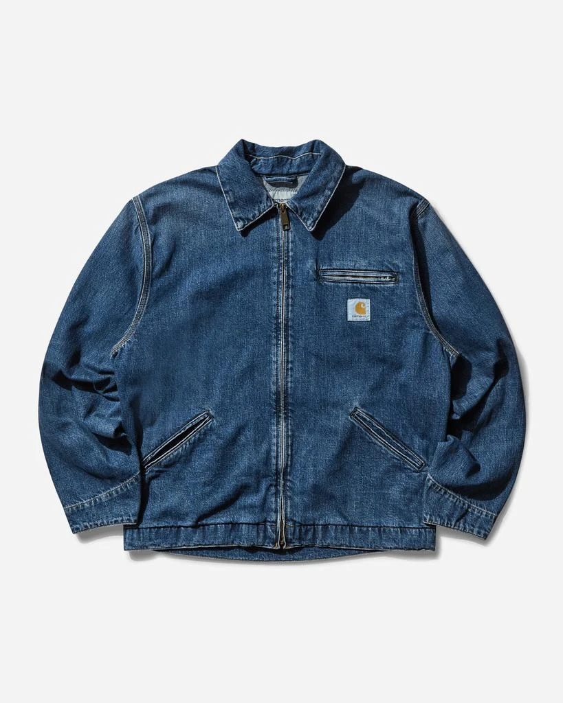 Carhartt WIP Men's OG Detroit Jacket Blue (Dark Used Wash) 1