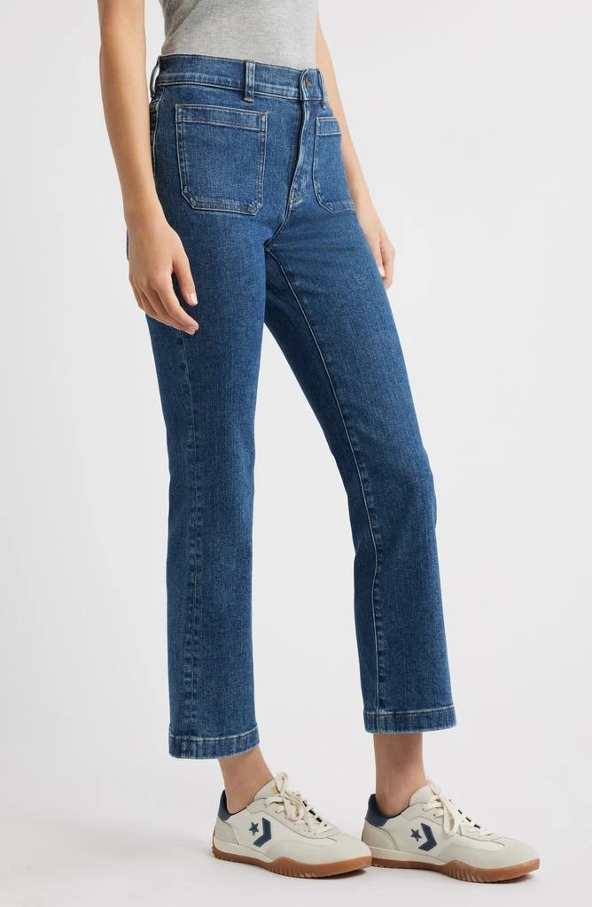Madewell Kick Out Patch Pocket Crop Jeans 3