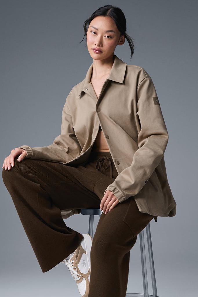 Alo Edition Sueded Jacket - Navy