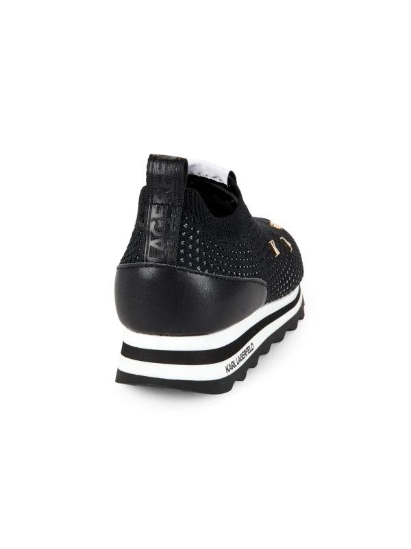 Karl Lagerfeld Paris Marje Embellished Slip On Sneakers 3