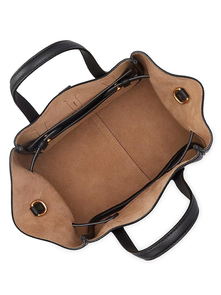 Ralph Lauren Small Polo ID Leather Crossbody Top Handle Bag 2