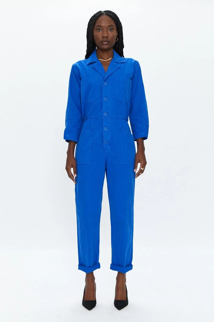 Pistola Denim Tanner Long Sleeve Field Suit - Cobalt 1