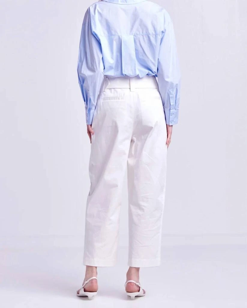 English Factory English Factory - High Waist Belted Wide Leg Pants 3