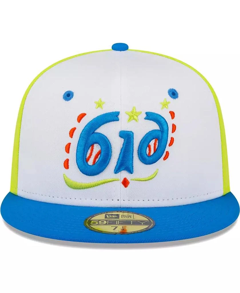 New Era Men's White West Michigan Whitecaps Copa De La Diversion 59FIFTY Fitted Hat 3