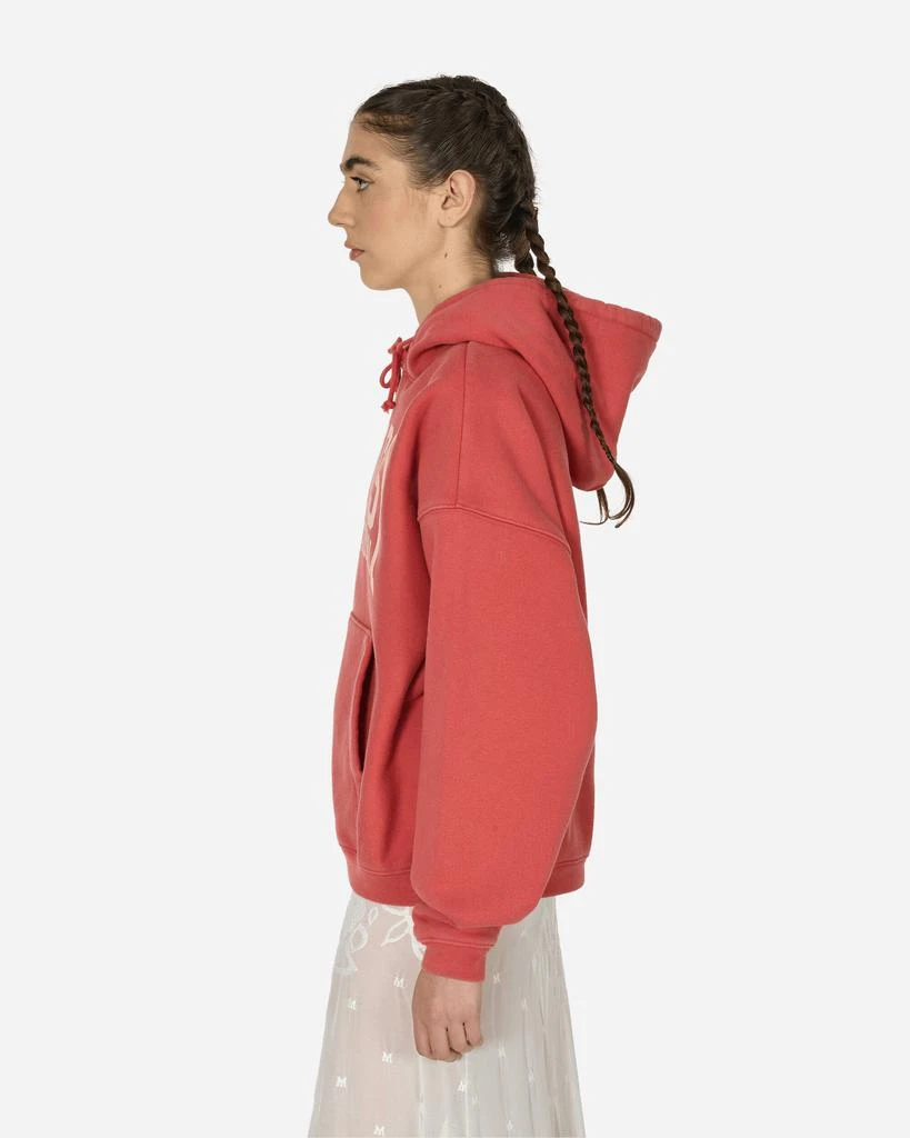 STUSSY International Hooded Sweatshirt Washed Red 2