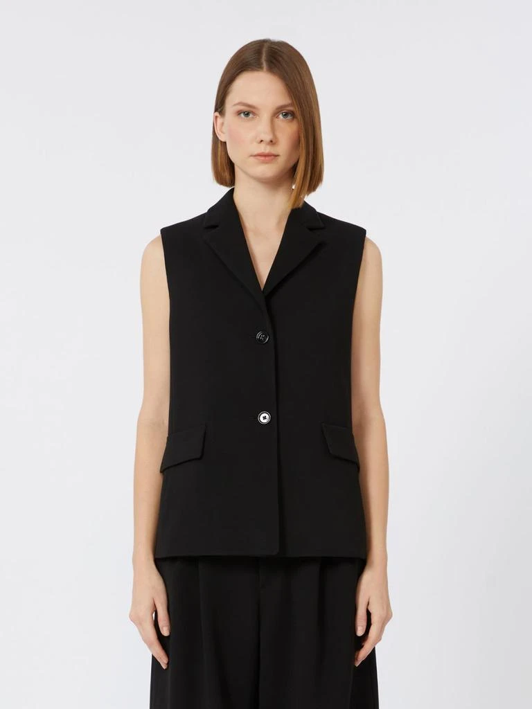 Max Mara Straight-fit cady gilet 2