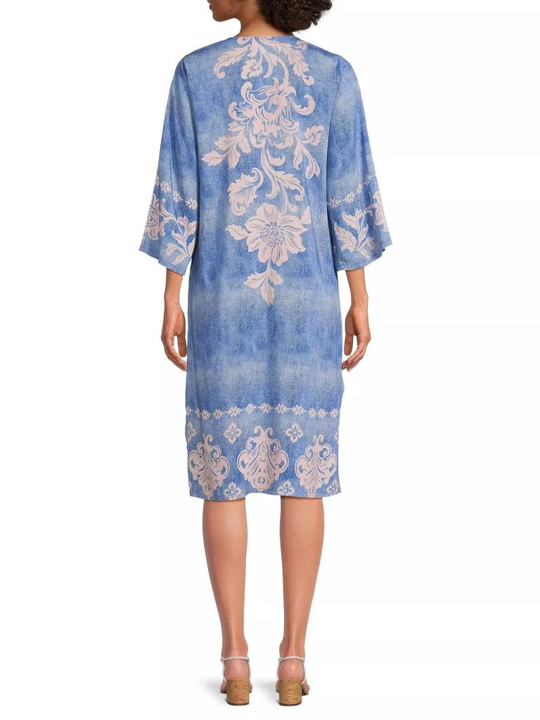 Johnny Was Florentina Caftan Midi-Dress 5