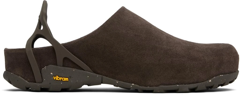 ROA Brown Fedaia Mules 1