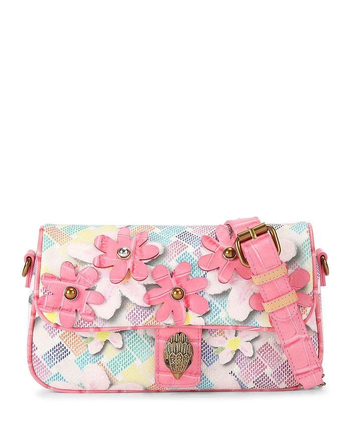 Kurt Geiger Camden Flap Flower Shoulder Bag 1